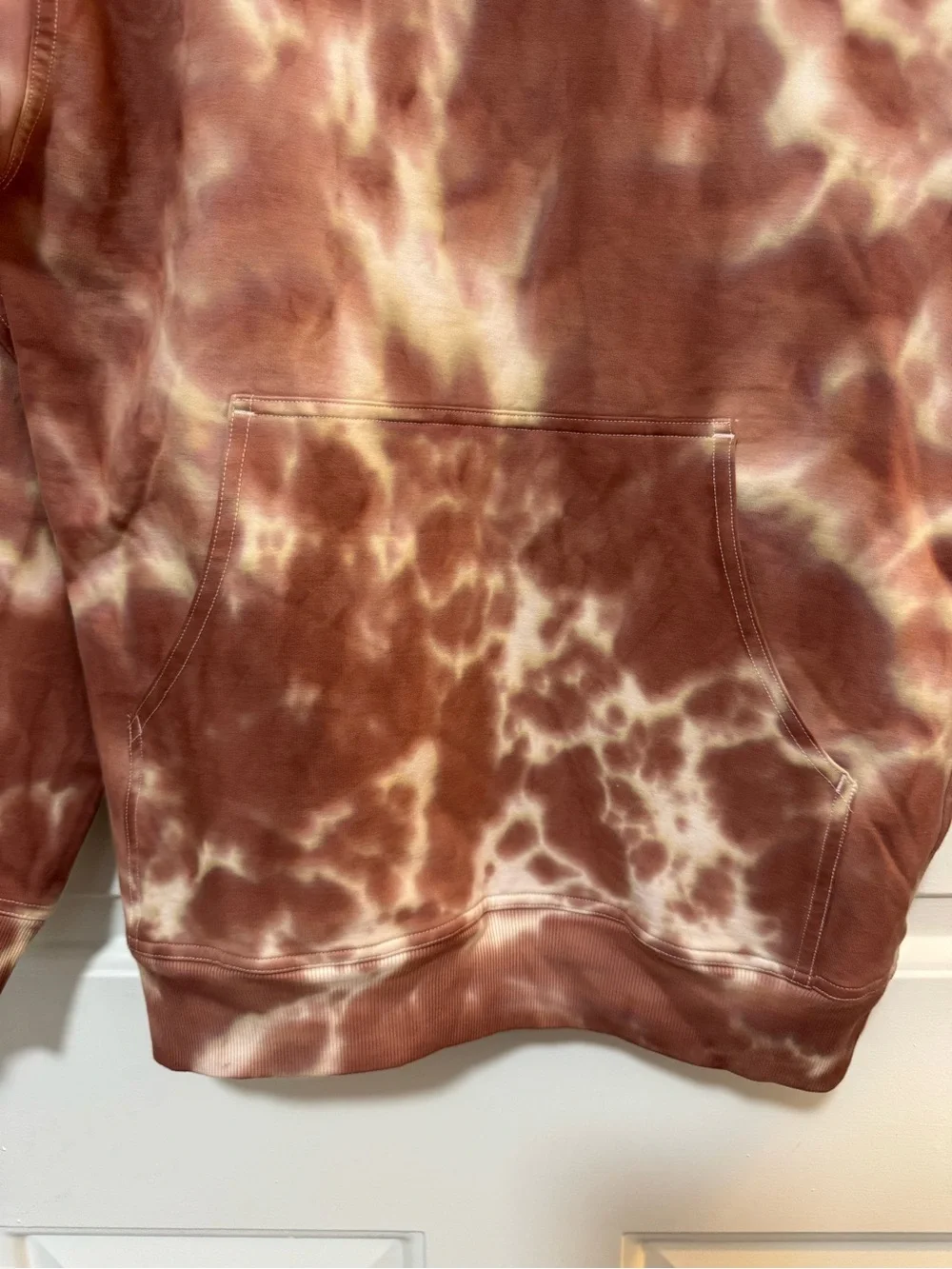 NWOT Lululemon All Yours Hoodie Tie Dye Marmoleado Tie Dye Ancient Copper Size 4